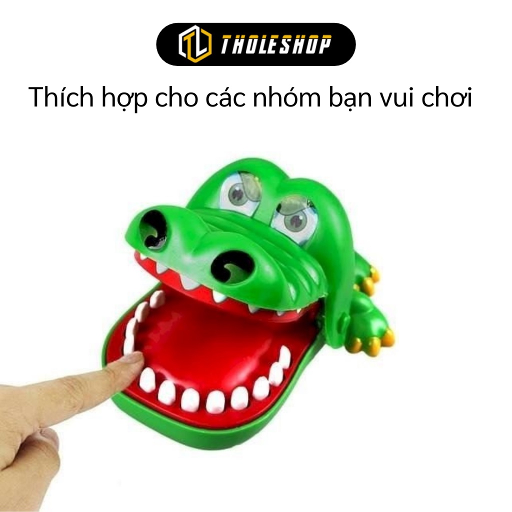 Đồ Chơi Cá Sấu - Đồ Chơi Cá Sấu Nha Sĩ Cắn Tay Giải Trí Cho Bé, Bấm Răng  4744