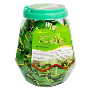 Kẹo ngậm ho Eucatana lọ 300 viên bạc hà