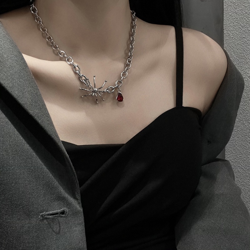 Vòng cổ Mặt Hình Con Nhện Phong Cách Âu Mỹ Thời Trang Cho Nữ