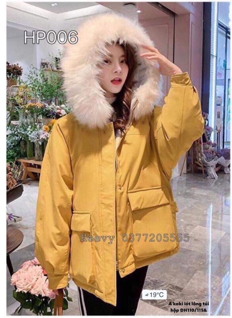 Áo khoác nữ , Áo khoác kaki nữ lót lông phong cách siêu ấm áp -DH | BigBuy360 - bigbuy360.vn