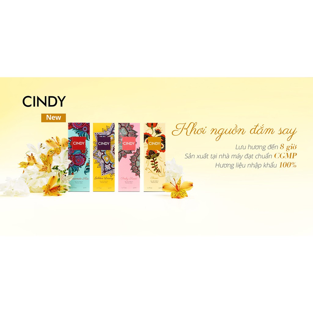 🌸🌸Nước hoa Cindy Pinky Sweet 50ml