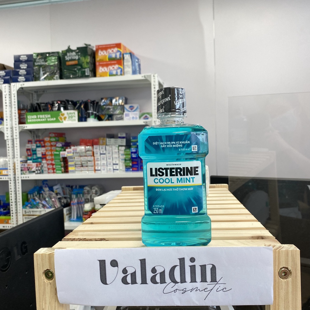 Nước Súc Miệng Listerine 750ml Cool Mint Mountwash |Nước xúc miệng bạc hà