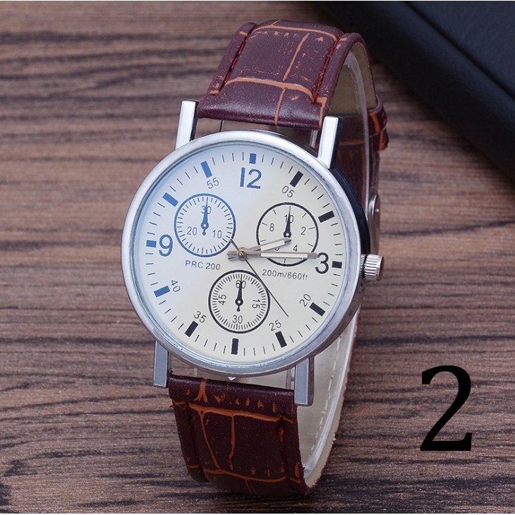 Đồng Hồ Nam FHD Dây Da