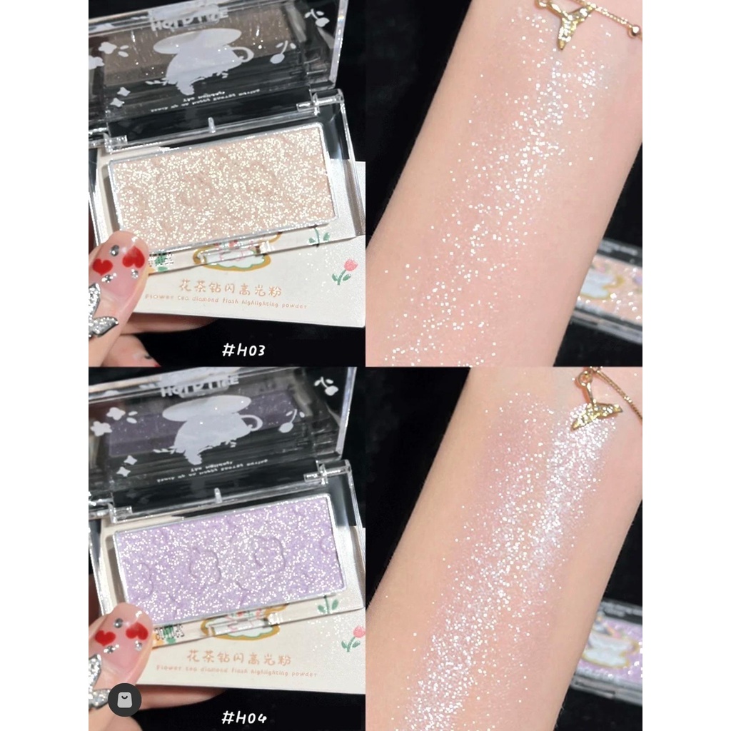 Phấn highlight Hold Live Flower Tea Diamond