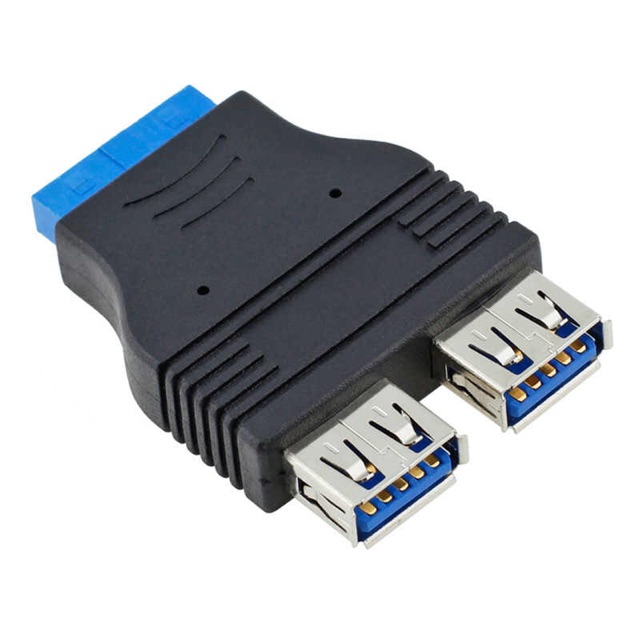 Đầu nối USB 3.0 vào 20Pin trên Mainboard ra 2 USB 3.0