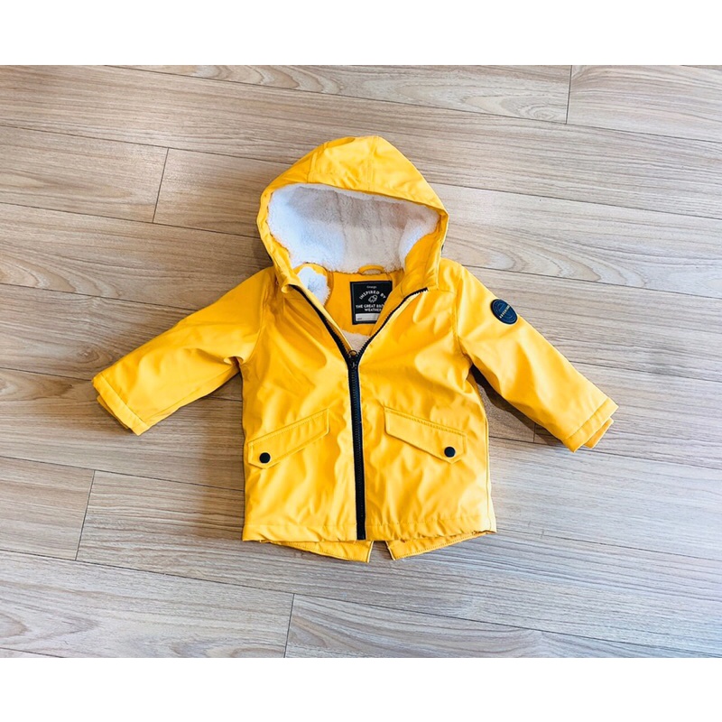 Áo phao  Geogre Parka màu vàng lót lông ấm áp