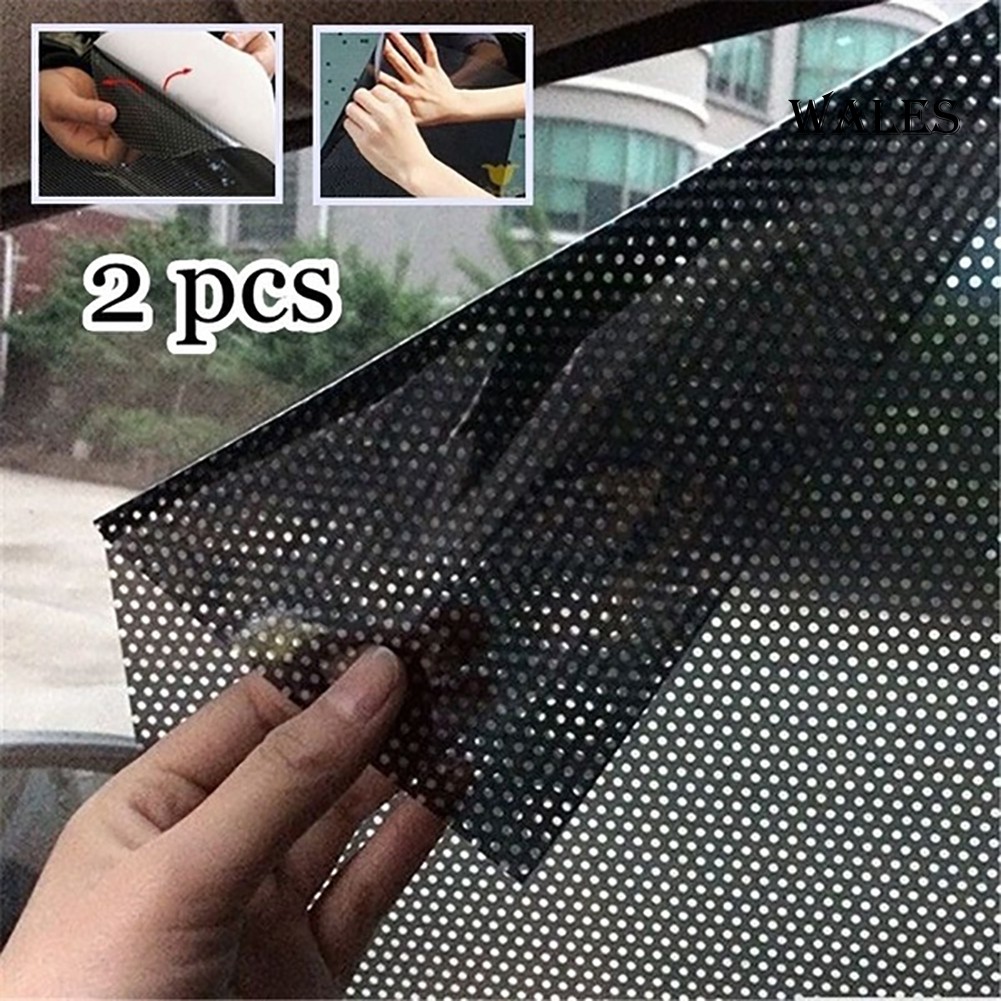 Bộ 2 miếng dán lưới chống nắng cách nhiệt cho cửa sổ ô tô