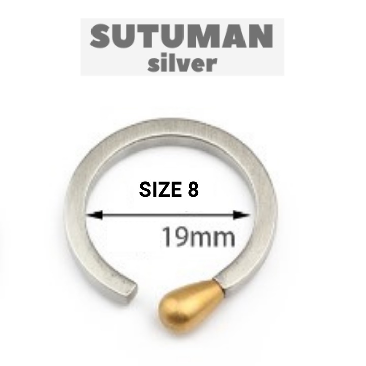 Nhẫn nam Korea Style cá tính xu hướng retro thương hiệu SUTUMANsilver