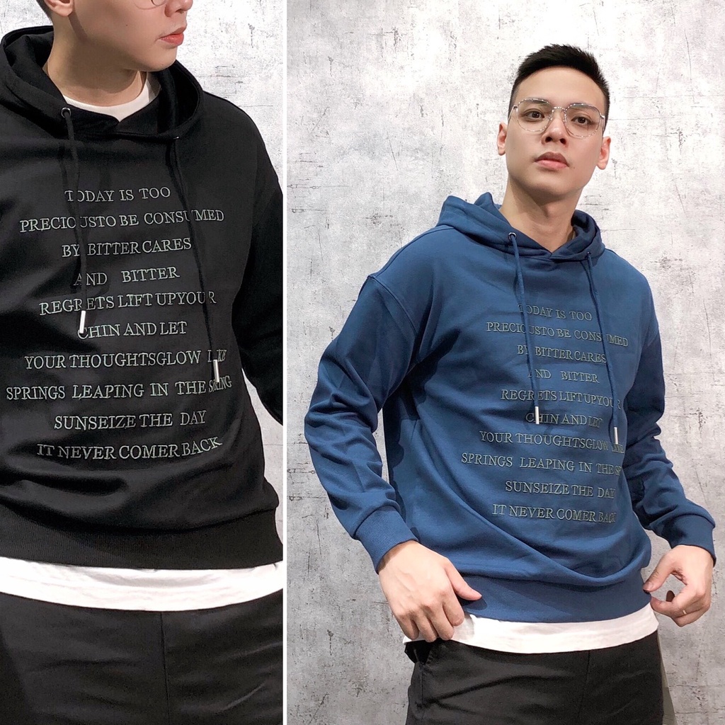 Áo nỉ mũ hoodie nam form rộng hàn quốc bigsize cao cấp xuất khẩu ANSWHANS 112 | WebRaoVat - webraovat.net.vn