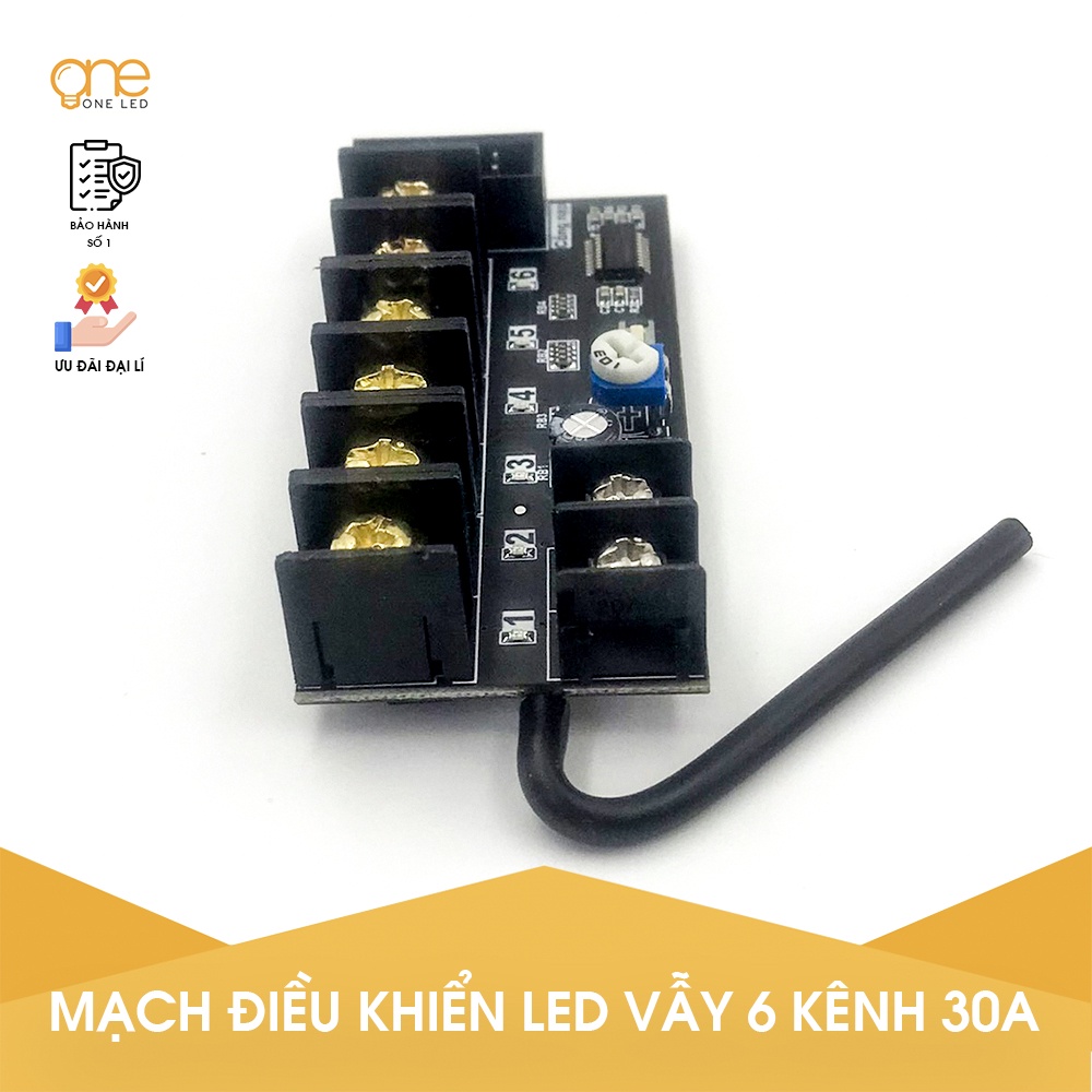 Mạch điều khiển led vẫy OneLED 6 kênh công suất 30A V4.4 - Hàng chính hãng