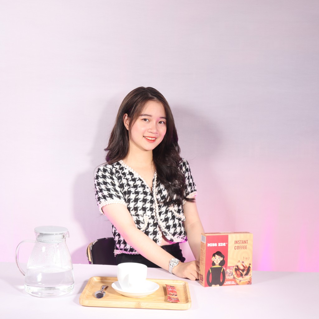 Cà phê hoà tan 3 in 1 MISS EDE - 240g  - Vị thanh, từ những trái cà phê chín đỏ