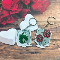 Móc khóa huy hiệu Attack on titan