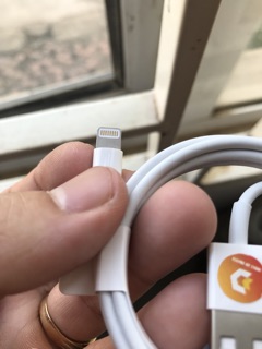 Cáp iphone 7/7plus bóc máy ( tặng dây cuộn sạc )