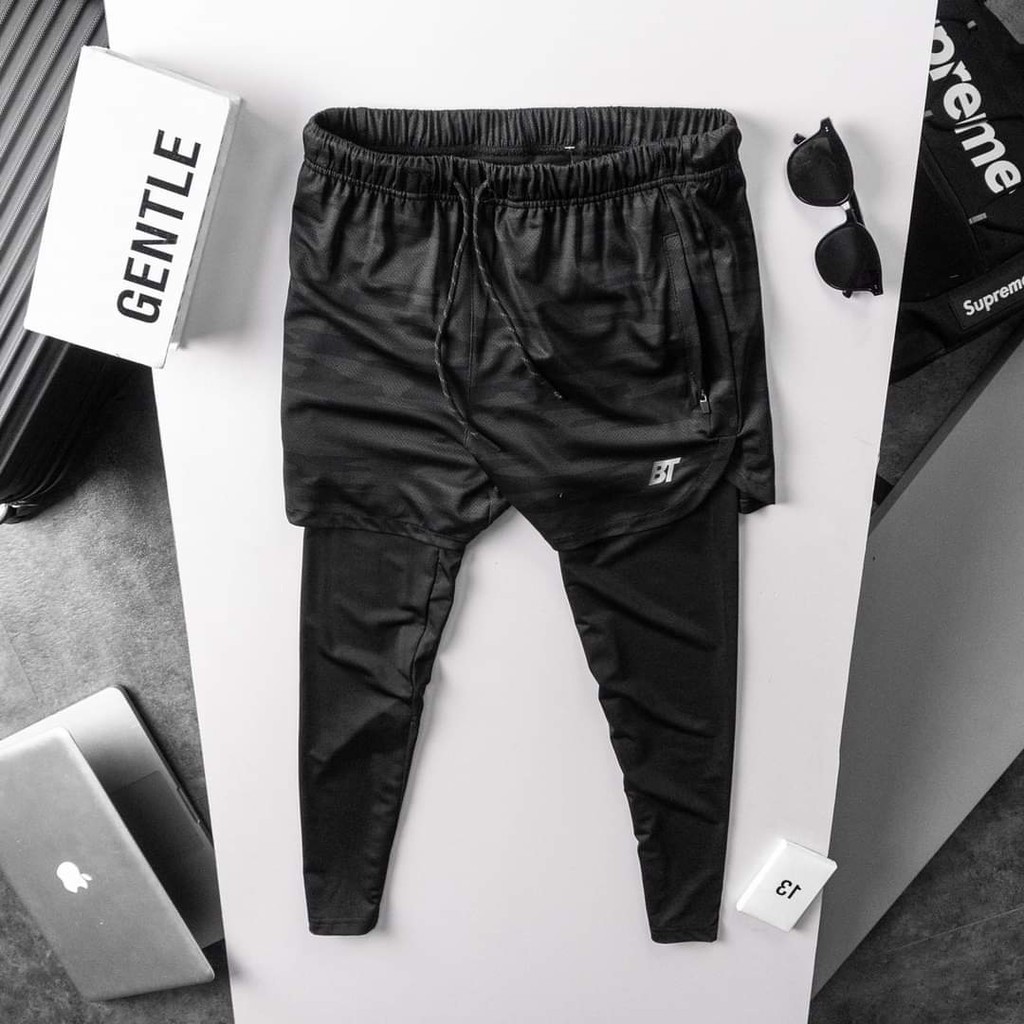 Quần short legging dài chính hãng Bentino – 2083