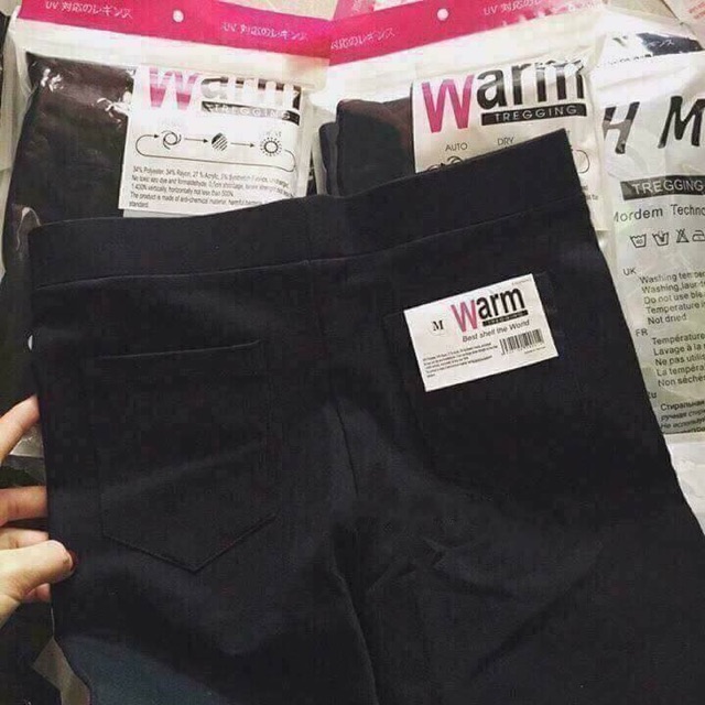 Quần LEGING WARM xuất Nhật chuẩn loại 1 túi zip | BigBuy360 - bigbuy360.vn