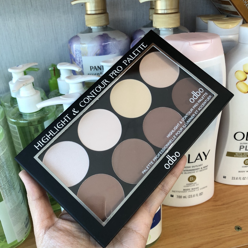 Phấn Tạo Khối Và Highlight Odbo Pro Palette OD138