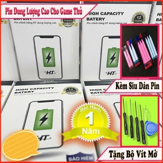 Pin ipht dung lượng cao-bh 12th- ht electronic dành cho ip5/5s/6/6s/6p/6s/6sp/7/7p/8/8p/x/xmax