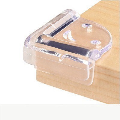 Miếng Bịt Góc Bàn Kính, Bịt Cạnh Bàn Silicon (1 Miếng)