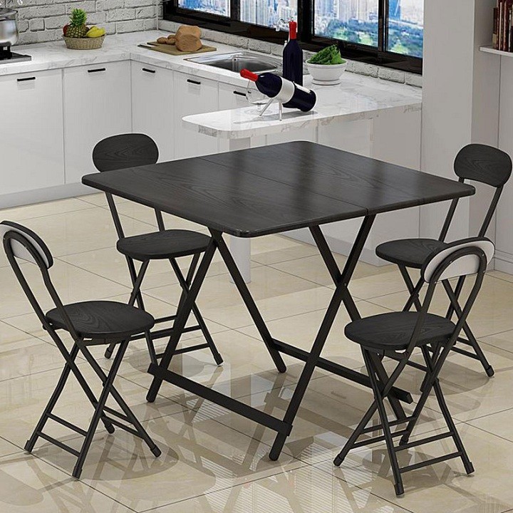 Bàn ăn gấp gọn chất liệu gỗ sang trọng đẳng cấp giá rẻ nhất