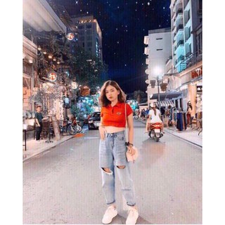 Croptop Petter Logo Cam