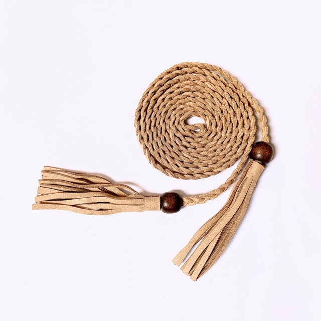 Dây lưng nữ tua rua phong cách boho