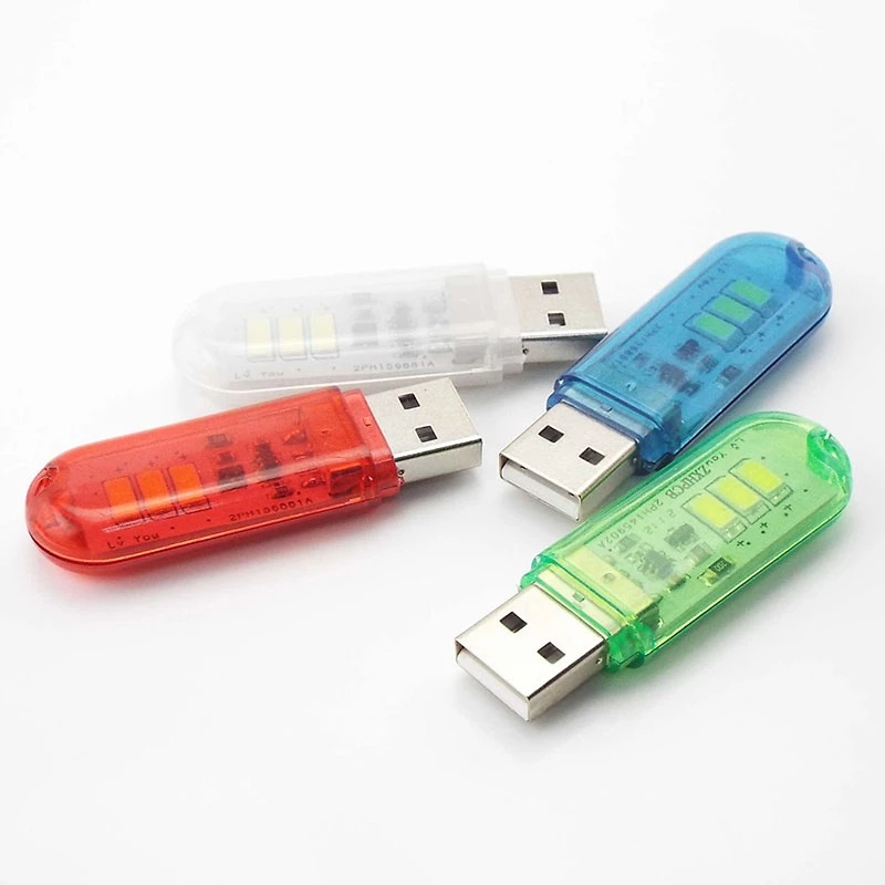 Đèn Led Usb Dc5V 1.5w Nhiều Màu Sắc Tiện Dụng Mang Theo Du Lịch Cắm Trại