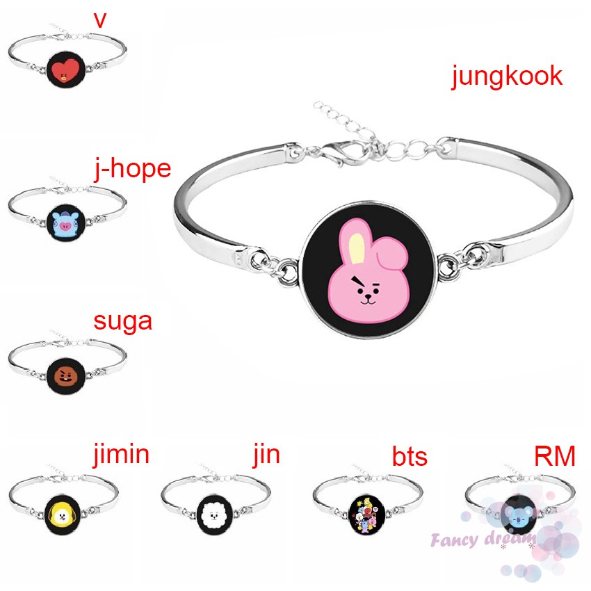 Vòng Tay Mặt Hình Các Nhân Vật Bt21 Của Bts