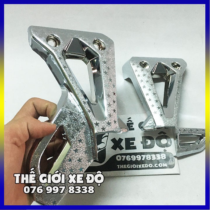 Ốp gác chân sau wave alpha 110