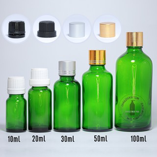 CHAI TINH DẦU XANH LÁ NHIỀU DUNG TÍCH