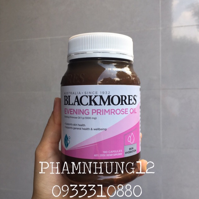 Tinh Dầu Hoa Anh Thảo Blackmores (190 viên).