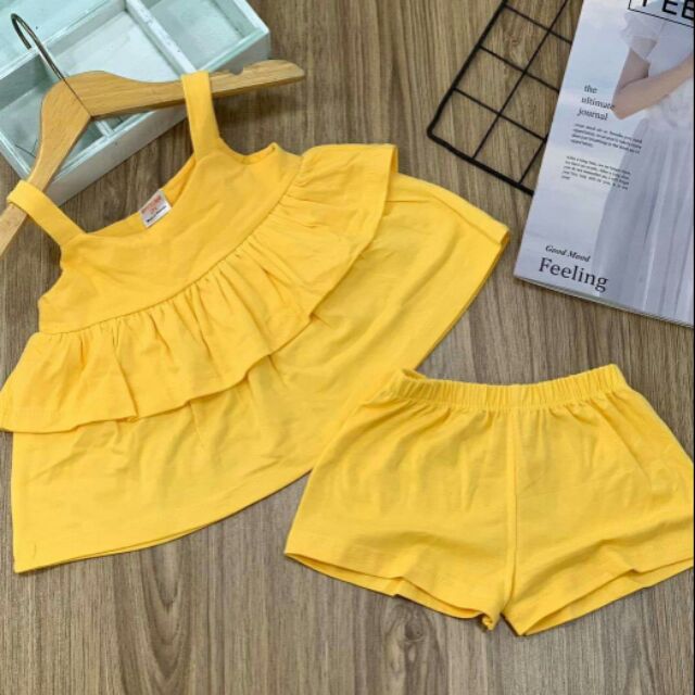 Combo 5 bộ cotton dành cho bé gái