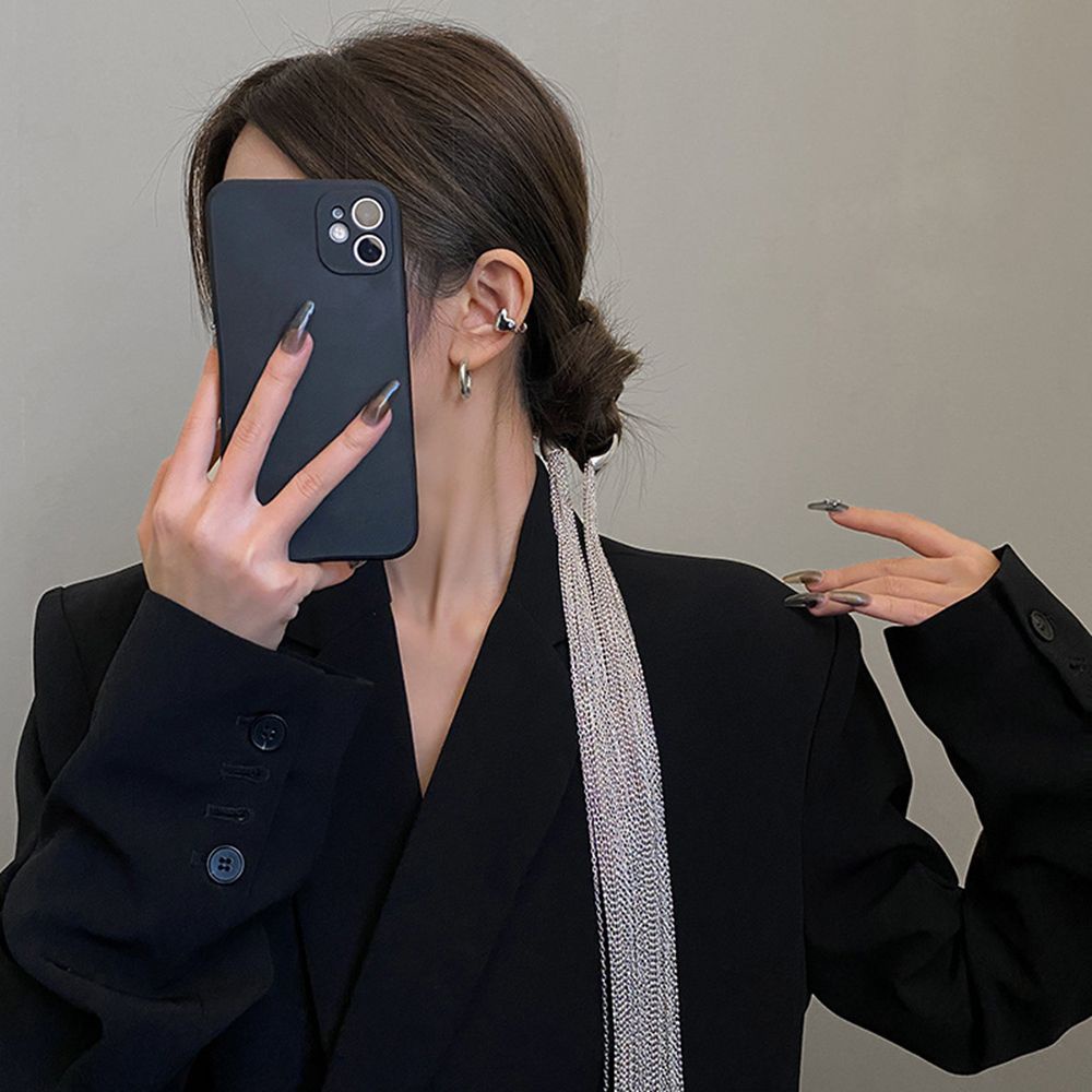 Kẹp tóc tua rua dài phong cách cổ điển thời trang