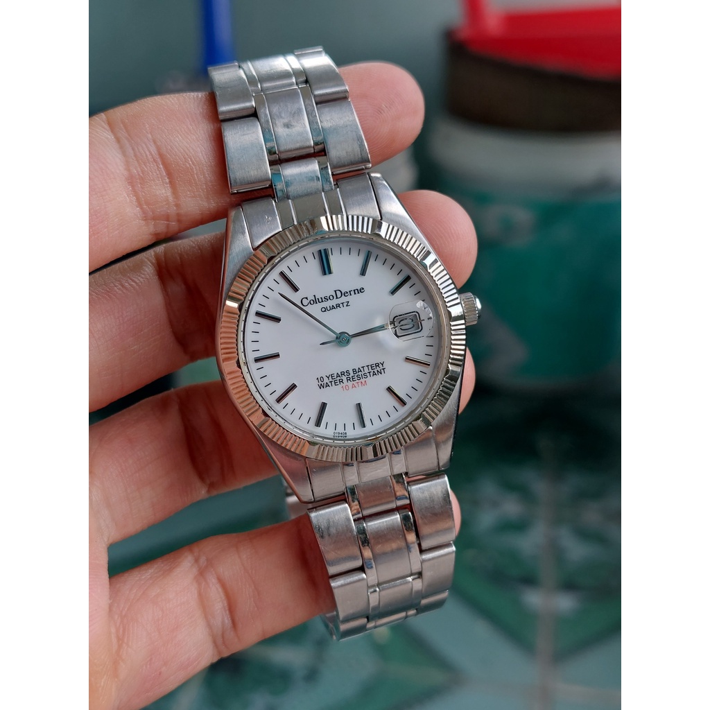 Đồng hồ nam Coluso chạy pin hàng Si