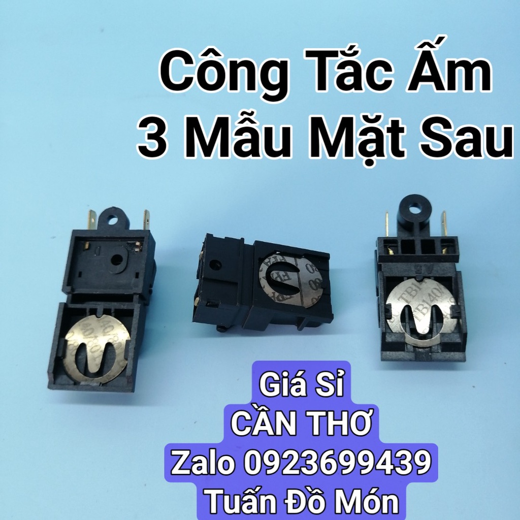 Công tắc bình đun, role tự ngắt ấm siêu tốc, dây nguồn đèn 3 mẫu thông dụng