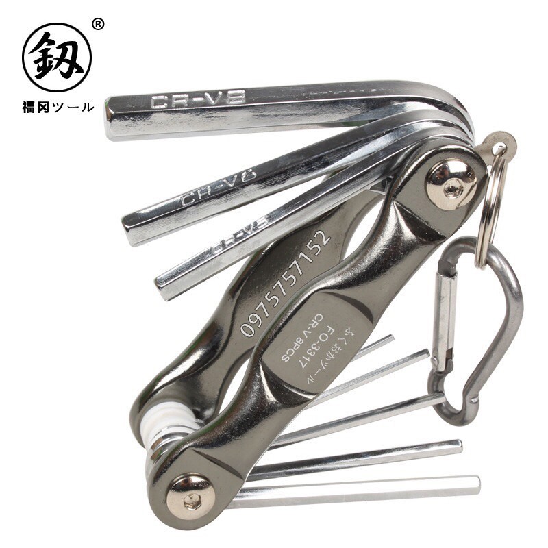 Bộ lục giác gập Nhật Bản Kouritsu M00812, Fukuoka