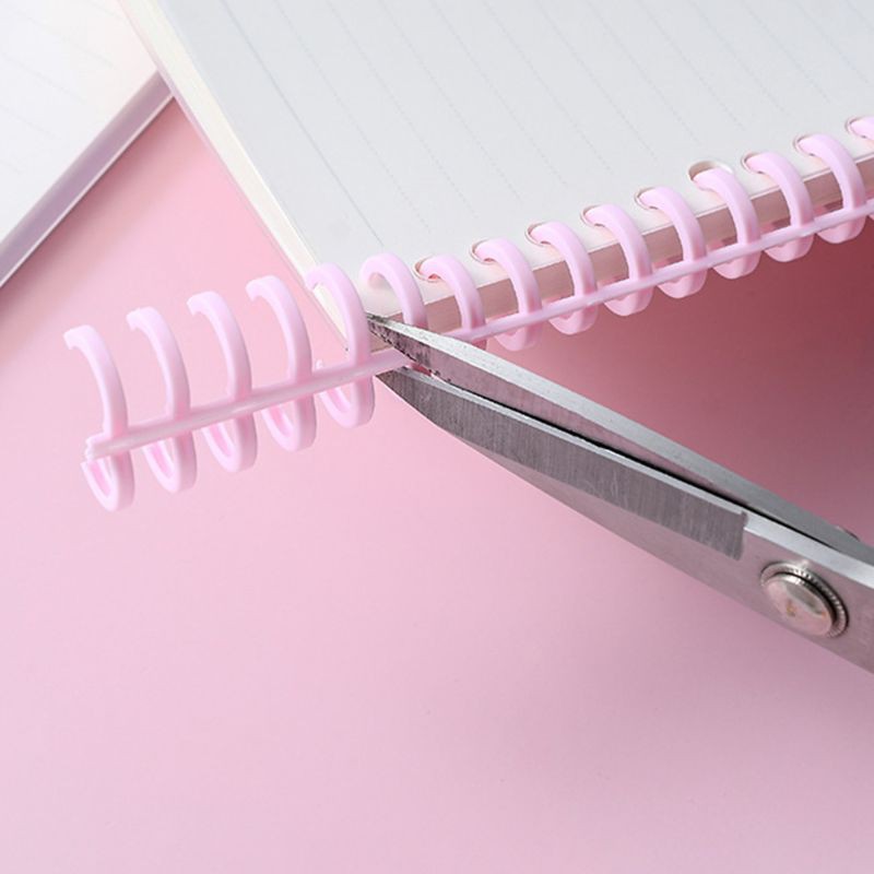 Set 5 Vòng Xoắn 30 Lỗ Khổ A4 Chuyên Dụng Dùng Cho Sổ Tay