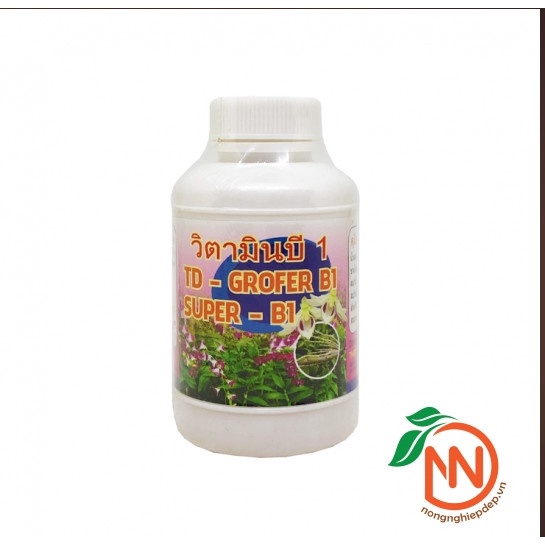B1 Grofer TD chai 100ml - B1 Trắng - Phân bón chăm cây, hỗ trợ, dưỡng hoa, rễ