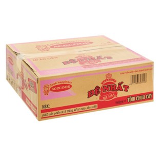 THÙNG 30 GÓI MÌ ĐỆ NHẤT THỊT BẰM/ TÔM CHUA CAY 81g