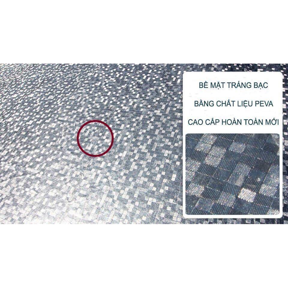 Bạt phủ xe ô tô tráng nhôm cách nhiệt chống thấm nước cho xe 4 đến 7 chỗ