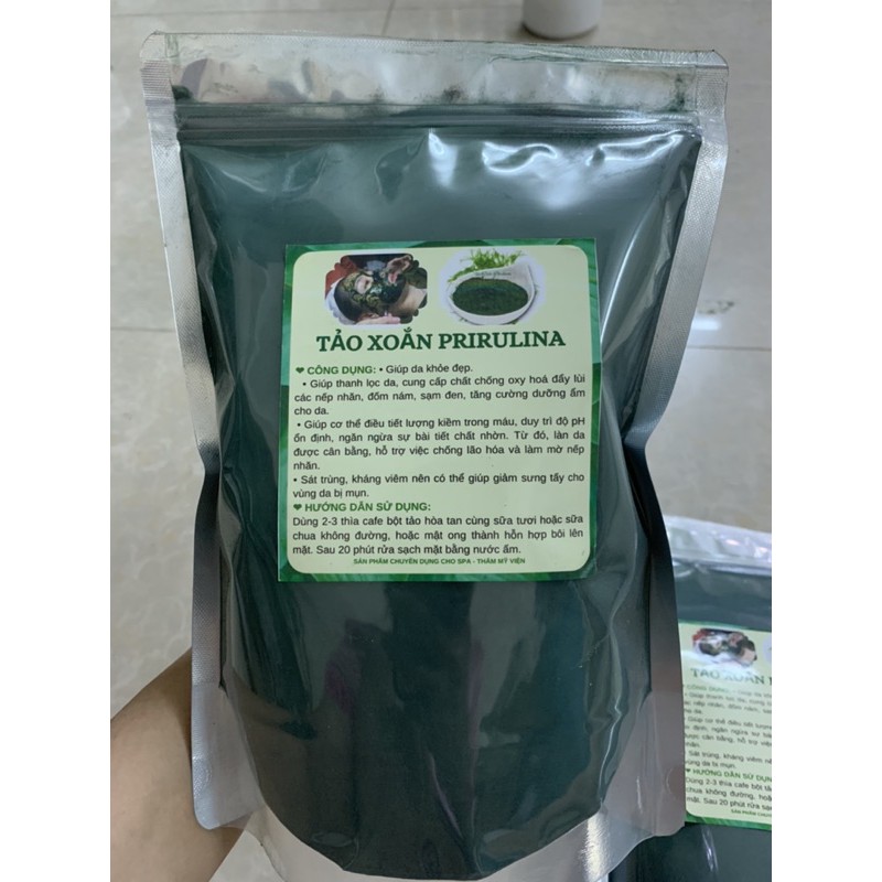 1kg Bột Tảo xoắn Spirulina Nhật Bản Handmade