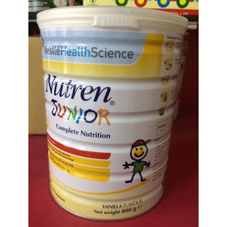 Sữa bột Nutren Junior 800g(cho trẻ từ 1-10 tuổi)(Thụy Sĩ)