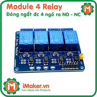 Module 4 relay với opto cách ly