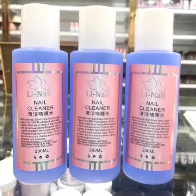 Nước Lau Gel, Phá Gel, Rửa Cọ Linail Chai 200ml