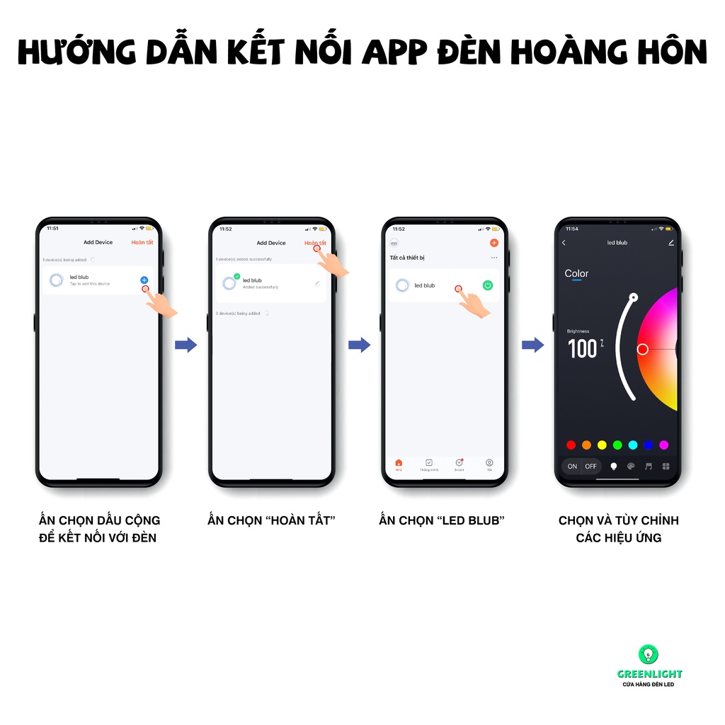Đèn Hoàng Hôn TIKTOK 16 TRIỆU MÀU Điều Khiển APP ĐT+REMOTE đèn LED Sunset trang trí chụp ảnh quay video livestream