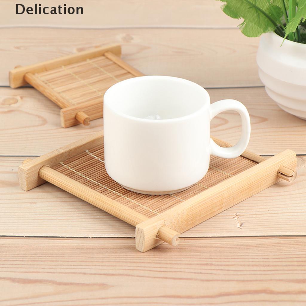 Đế Lót Ly Bằng Gỗ Tre Tiện Dụng Chất Lượng Cao