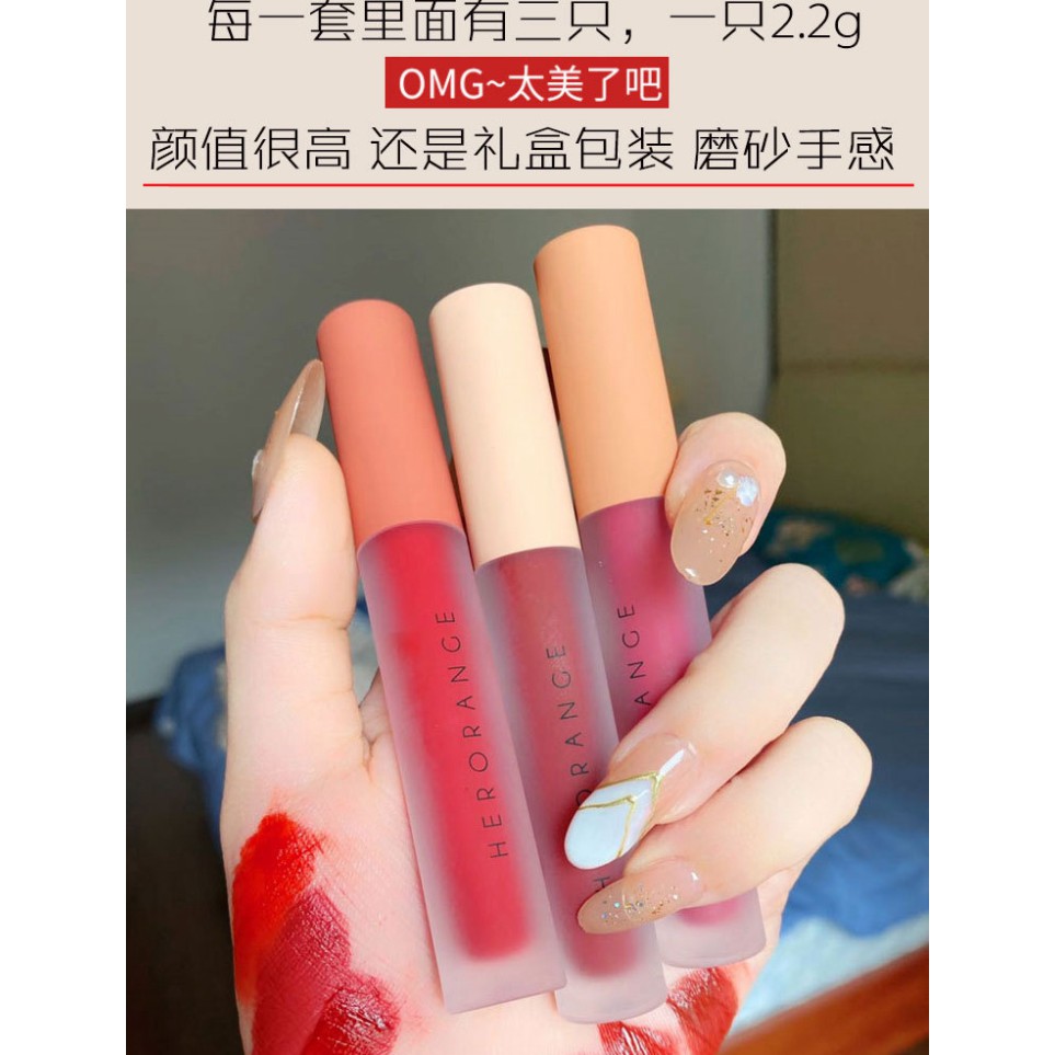 Set son môi kết cấu mềm mịn trang điểm chuyên nghiệp thời trang | BigBuy360 - bigbuy360.vn