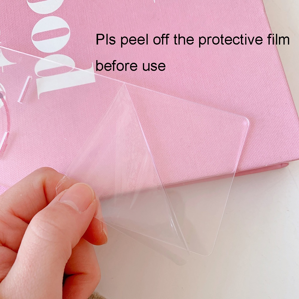 Bảng Viết Ghi Chú Bằng Acrylic Không Khung Kèm Giá Đỡ Dùng Ghi Chú Tiện Dụng Cho Gia Đình/ Trường Học/ Văn Phòng