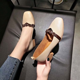 Giày búp bê đế vuông (Combo 1 ri)