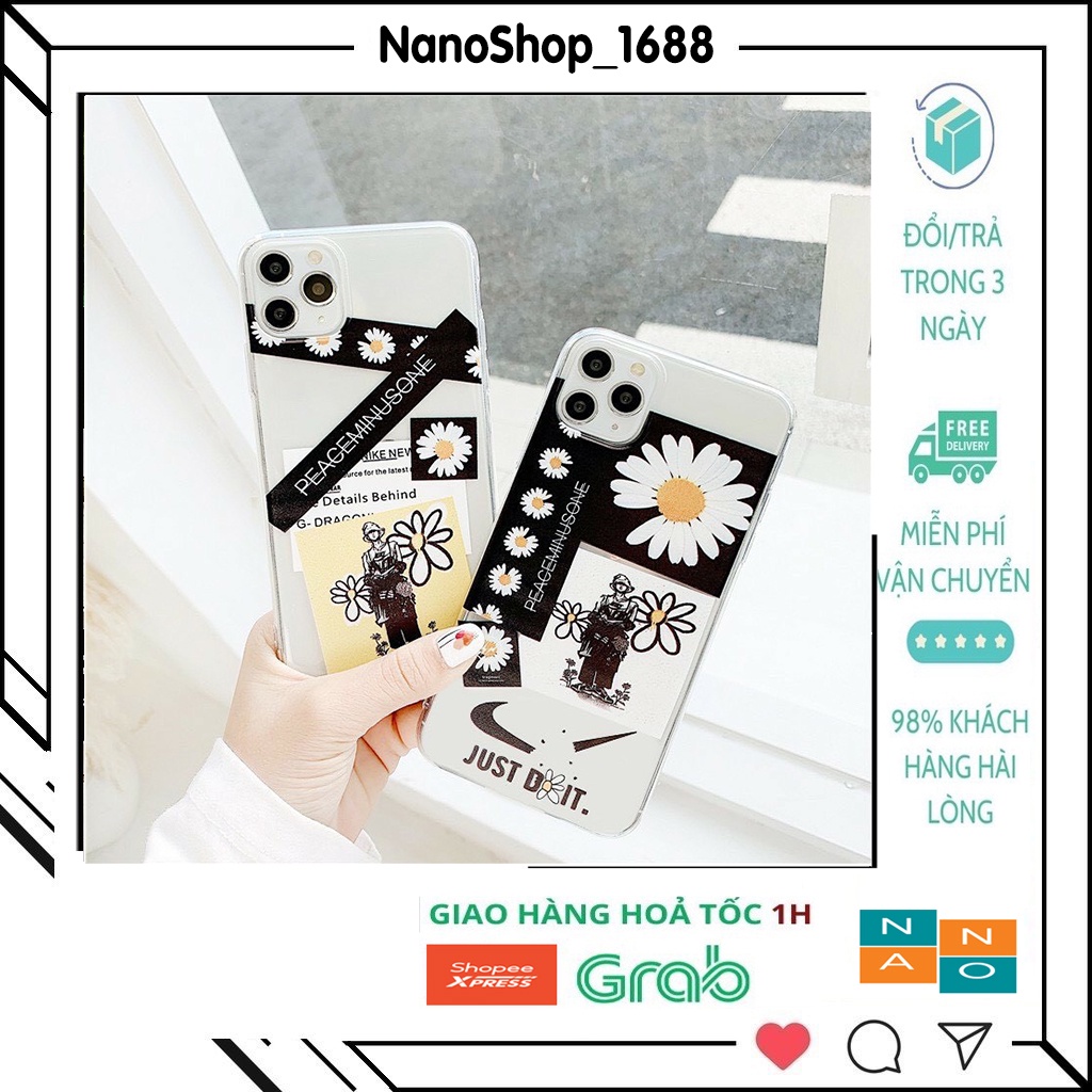 Ốp Lưng Iphone Trong Just Do It Chống Ố Màu 7,8plus,x,xs,xsmax,11,11promax,12,12promax,13,13promax