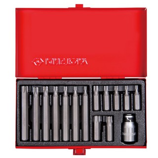 Bộ mũi vít đóng 15 chi tiết bông Kingtony 1015PQ